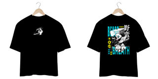 Nome do produto Oversize frente e verso Inosuke Beast dark colors
