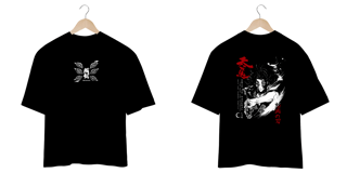 Nome do produto Oversize frente e verso Kokushibo Moon - dark color