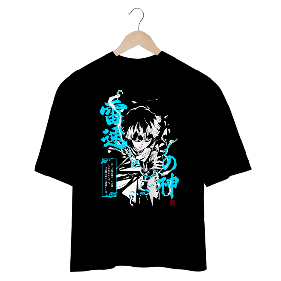 Oversize Thunder Zenitsu - dark color