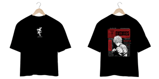 Nome do produto Oversize frente e verso True Warrior Viking - dark color