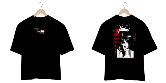 Oversize frente e verso Tomie Syndrome - dark color