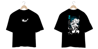 Nome do produto Oversize frente e verso Grande Maga Frieren - dark colors