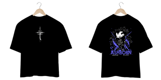 Nome do produto Oversize frente e verso Ashborn - dark color