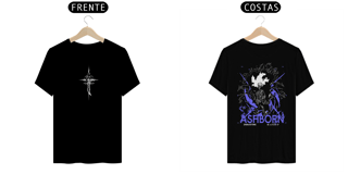Nome do produto Camiseta frente e verso Ashborn - dark color