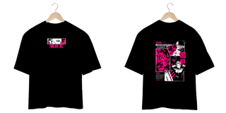 Nome do produto Oversize frente e verso Narumi Number 1 - dark color