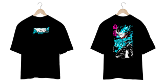 Nome do produto Oversize frente e verso Itadori kokusen - dark color