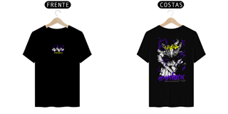 Nome do produto Camiseta frente e verso Adaptarion Mahoraga