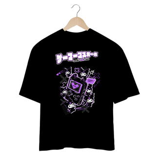 Nome do produto Oversize Gamer Goth Girl - dark color