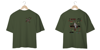 Nome do produto Oversize estampa dupla Genshin Impact - Arlecchino