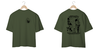 Nome do produto Oversize estampa dupla One Piece - Luffy