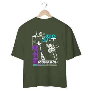 Nome do produto Oversize Solo Leveling - Sung Jin Woo dark colors