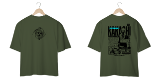 Nome do produto Oversize Naruto frente e verso - Kakashi Hatake