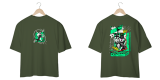 Nome do produto Oversize Dandadan frente e verso - dark colors