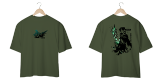 Nome do produto Oversize frente e verso Capitan Levi