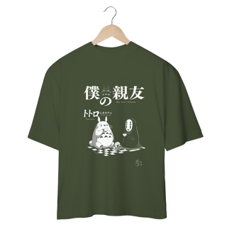 Nome do produto Oversize Best friend Totoro - dark colors