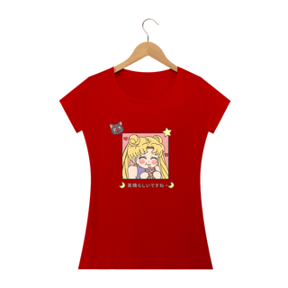 Nome do produto  Camiseta Sailor Moon Aesthetic 2