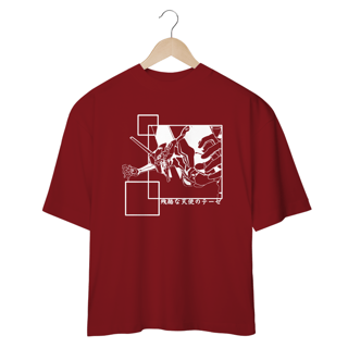Nome do produto  Oversize Evangelion  aesthetic EVA - Dark Colors
