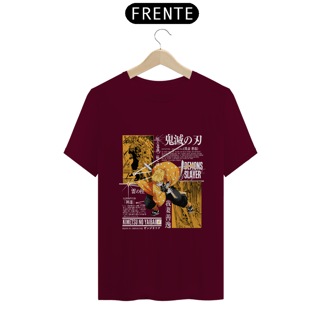 Nome do produto  Camiseta Kimetsu no Yaiba - Zenitsu dark colors