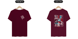 Nome do produto Camiseta estampa dupla LOL - Kayn dark colors