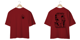 Nome do produto Oversize estampa dupla One Piece - Luffy