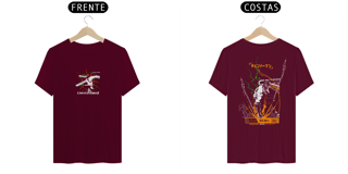 Nome do produto Camiseta Chainsawman frente e verso - Denji dark colors