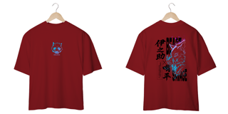 Nome do produto Oversize frente e verso Inosuke Savage