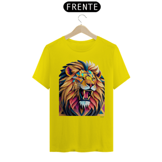 Nome do produtoCamiseta Leão Polígonos
