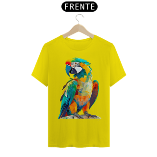 Nome do produtoCamiseta Papagaio Poligonos