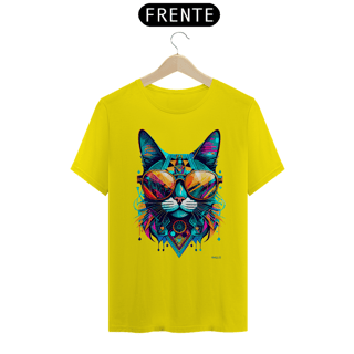 Nome do produtoCamiseta Gato 1 Polígonos