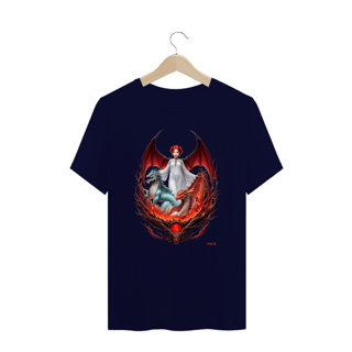 Nome do produtoCamiseta Anjo e Dragões Plus Size