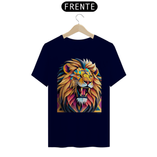 Nome do produtoCamiseta Leão Polígonos