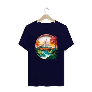 Nome do produtoCamiseta Plus Size Castelo de Papel