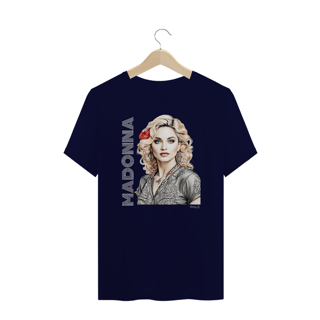 Nome do produtoCamiseta Plus Size Lendas - Madonna