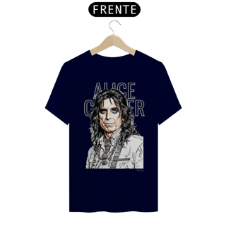 Nome do produtoCamiseta Taquê Lendas - Alice Cooper