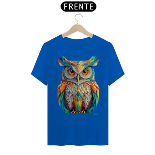 Nome do produtoCamiseta Coruja 2 Polígonos