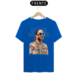 Nome do produtoCamiseta Taquê Lendas - Stevie Wonder