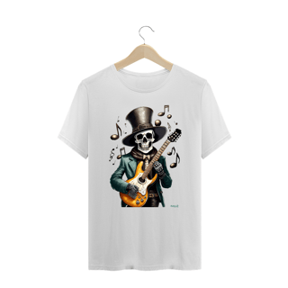 Nome do produtoCamiseta Plus Size Caveira Roqueira