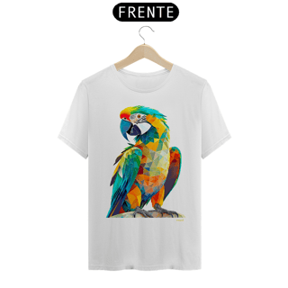 Nome do produtoCamiseta Papagaio Poligonos