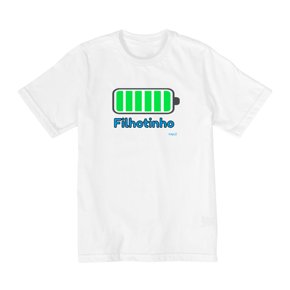 Camiseta Quality Infantil (10 a 14) Filhotinho