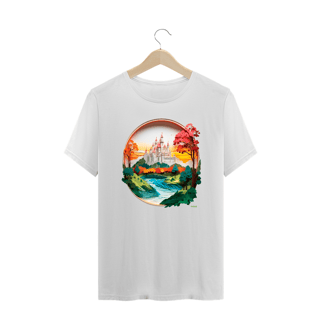 Nome do produtoCamiseta Plus Size Castelo de Papel