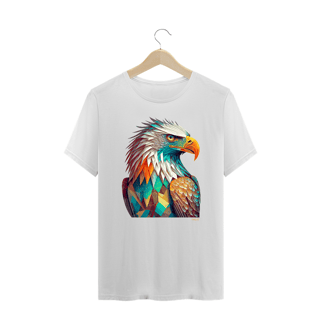 Nome do produtoCamiseta Plus Size Polígonos - Águia