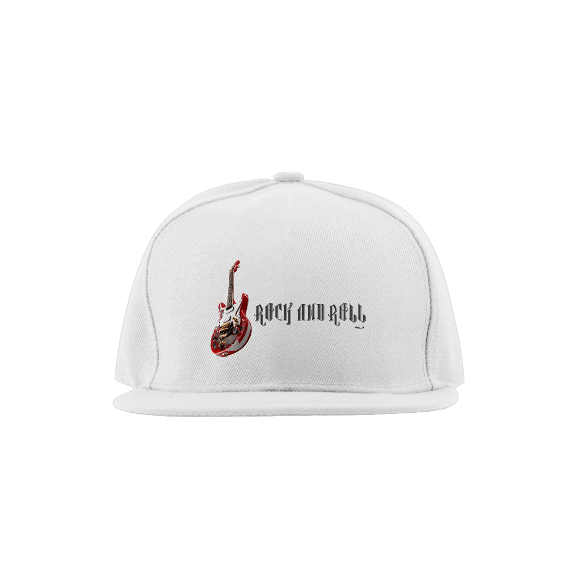Nome do produto: Boné Rock and Roll Guitarra