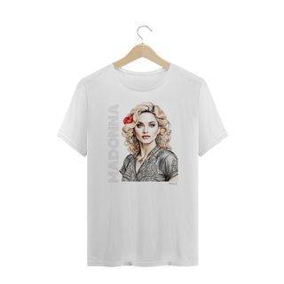 Nome do produtoCamiseta Plus Size Lendas - Madonna