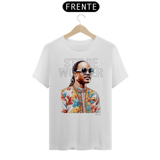 Nome do produtoCamiseta Taquê Lendas - Stevie Wonder