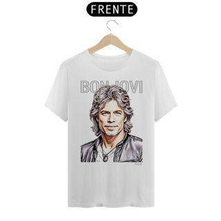Nome do produtoCamiseta Taquê Lendas - Bon Jovi