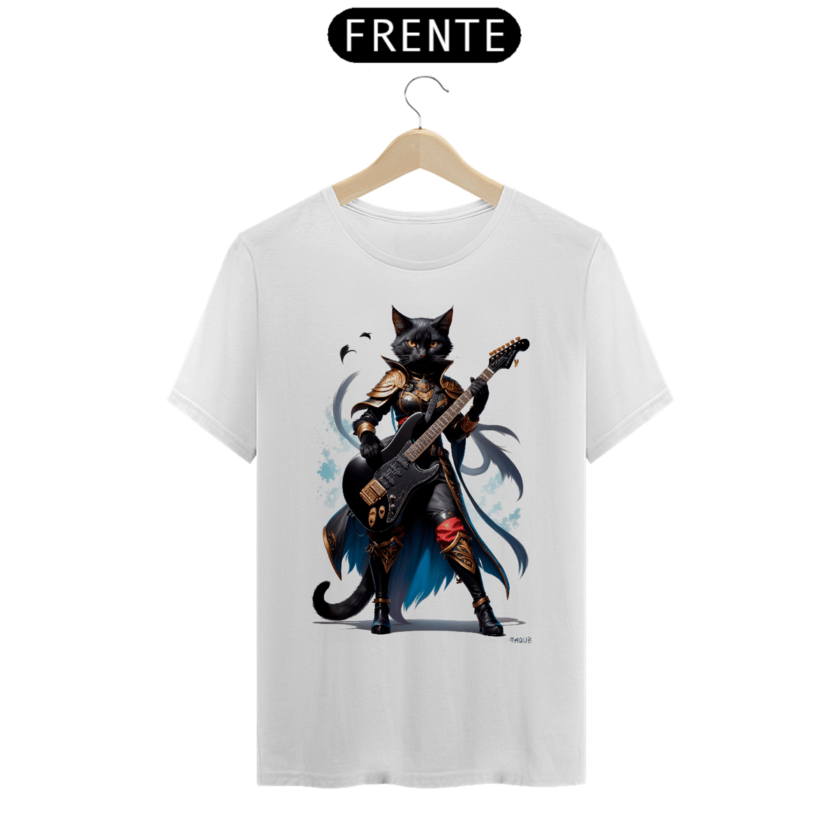 Nome do produto: Camiseta Taquê Black Cat