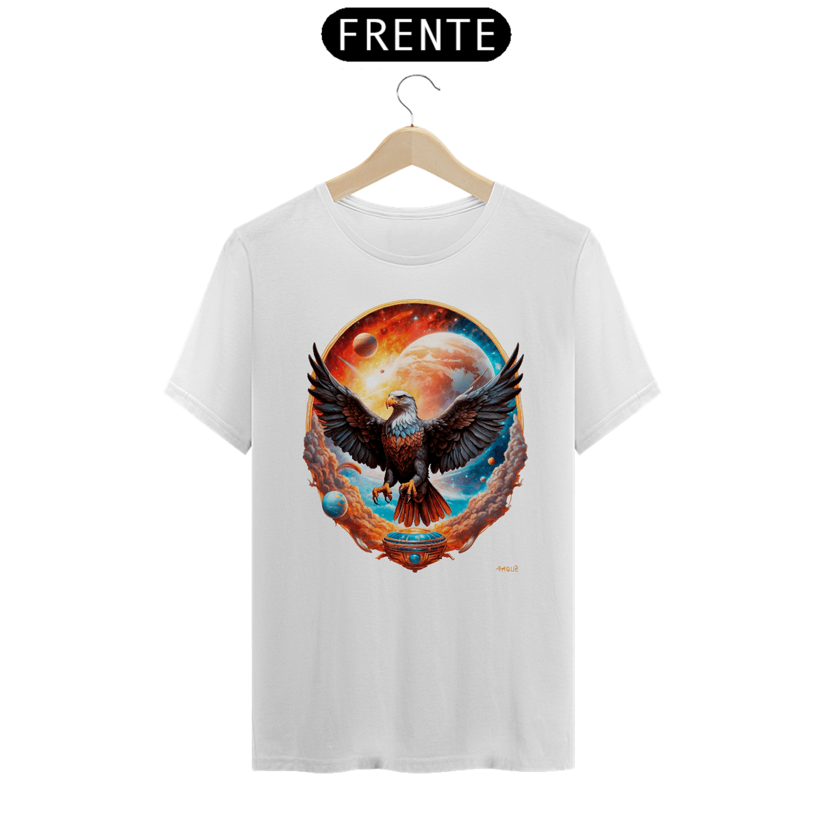 Nome do produto: Camiseta Taquê Cosmic Eagle