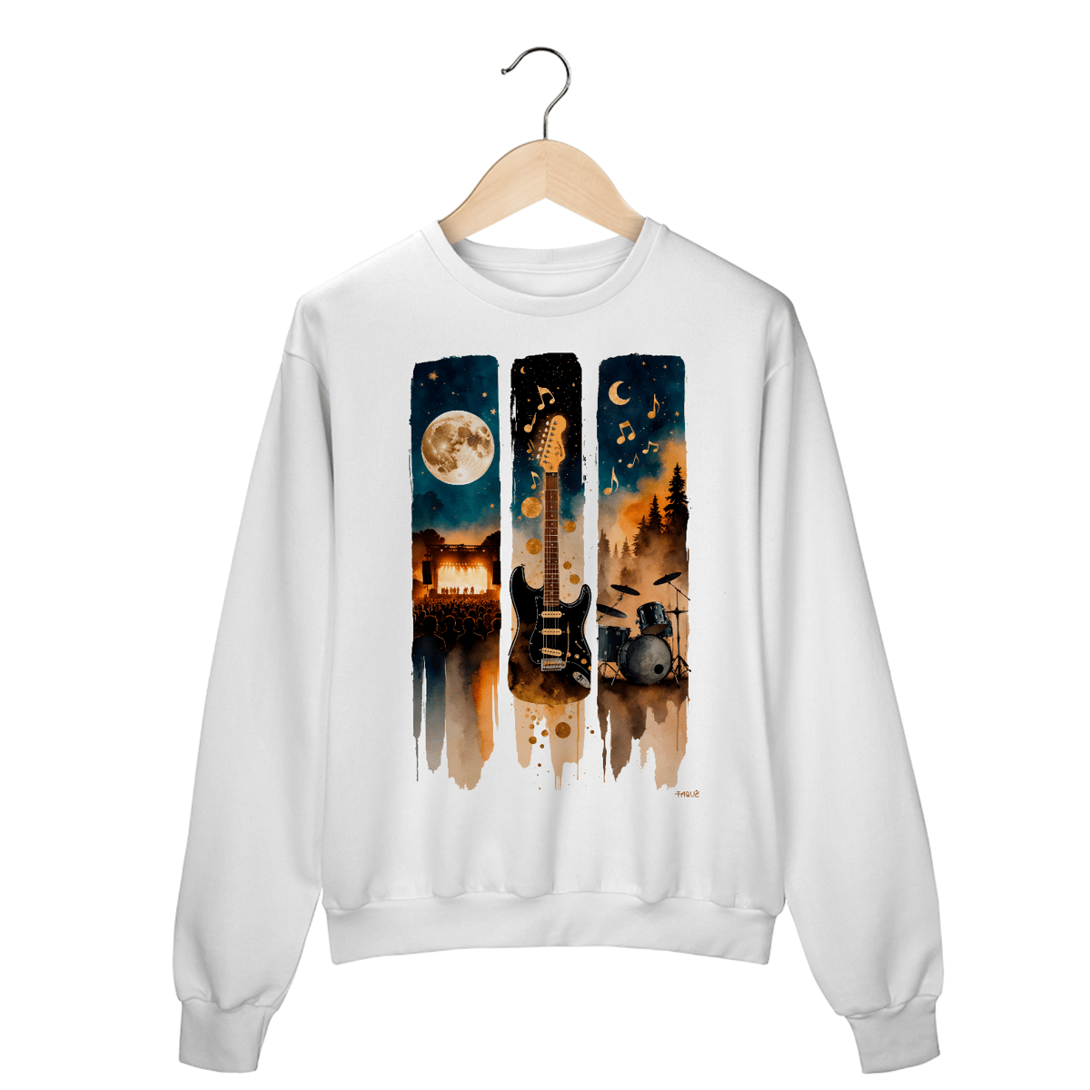 Nome do produto: Moletom Rock Art