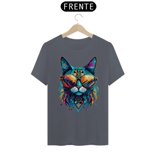 Nome do produtoCamiseta Gato 1 Polígonos