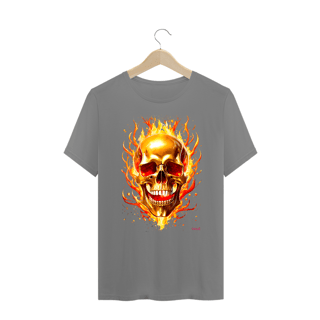 Nome do produtoCamiseta Plus Size Caveira Fantasma